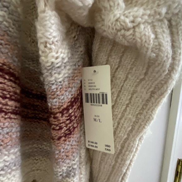 Anthropologie Pilcro Jemma Cable-Knit Cardigan size M/L new with tag - Picture 9 of 11